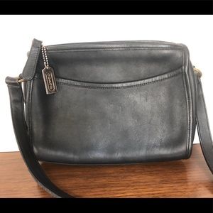Authentic Vintage COACH Leather Crossbody Handbag